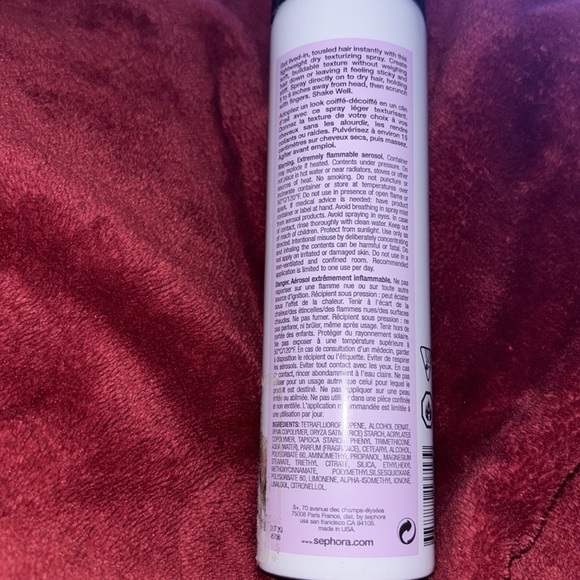 Sephora Hair Texturizing Spray - Picture 5 of 6